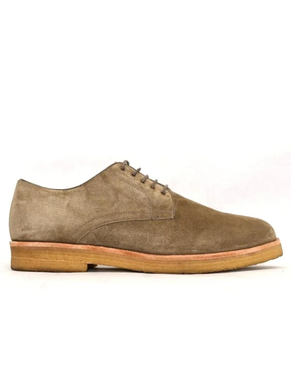 New! Vince Men's Westwood Plain Toe Derby Flint Brown 9.5M US DD537 43 EU